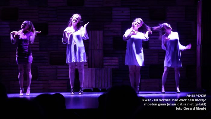 eDSC01120- kw1c Artiest - Dit verhaal had over een meisje moeten gaan - maar dat is niet gelukt  - 12dec2018 -  foto GerardMontE web